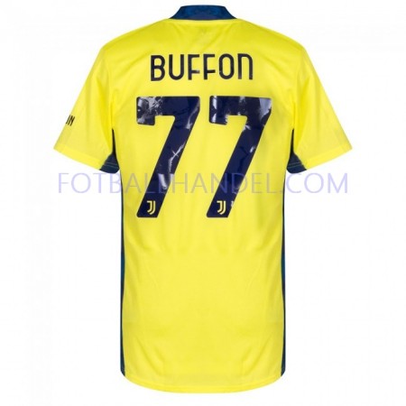 Herre Fotballdrakter Keeper Juventus Buffon 77 Hjemme 2020-21 Kortermet